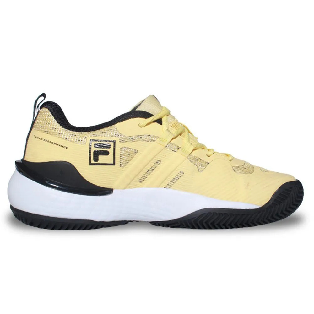 Tênis Fila Winner Clay - Amarelo e Preto 